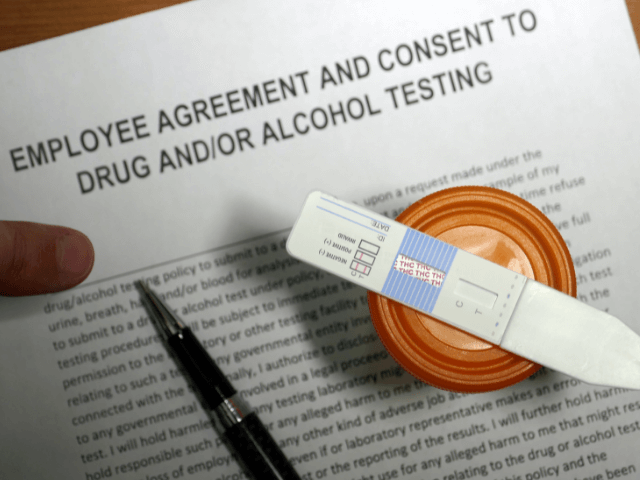 thc drug testing form